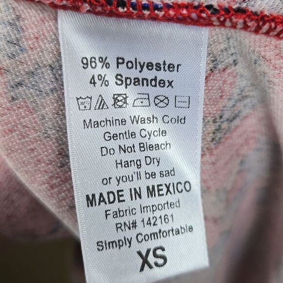 LuLaRoe NEW Carly Jacquard Dress XS (2/4) Red Paisley Heart Midi Pocket High Low - Picture 8 of 10